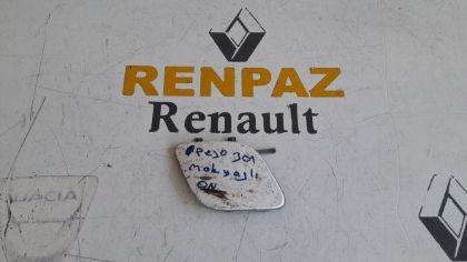 PEUGEOT 301 ÖN TAMPON ÇEKİ KAPAĞI MAKYAJLI KASA BEYAZ 9816030177 - 054191 