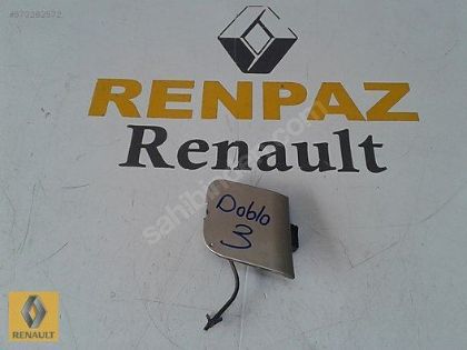 FİAT DOBLO 3 ÖN TAMPON ÇEKİ KAPAĞI GÜMÜŞ 735474830