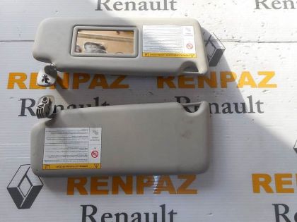 RENAULT CLİO 2 SAĞ GÜNEŞLİK AÇIK GRİ 7700849118-7700849117