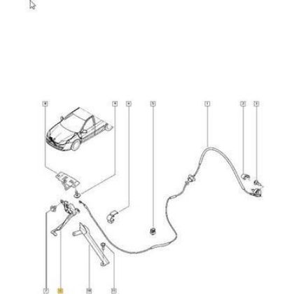 LOGAN/SANDERO YAKIT DOLUM BORUSU 172216692R - 8200300083 - 8200401050 - 8200585041 - 8200604154 resmi