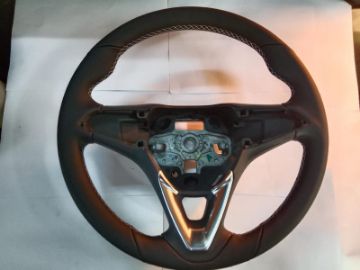 OPEL CORSA E DİREKSİYON SİMİDİ DERİ BEYAZ DİKİŞ 13403216 resmi