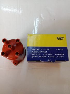 RENAULT 12-M131 DİSTRİBÜTÖR KAPAĞI 0711210010 MAKO resmi