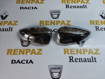 CLİO 4 KROM AYNA KAPAĞI ORJİNAL TAKIM 8201385440